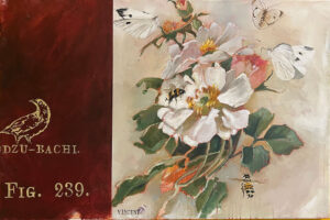 Flowers with butterflies, MYYTY Flowers with butterflies
akryyli kankaalle, 2025, 60 x 90 cm, 1100 €