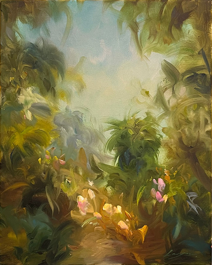 My Jungle Friend, 50 x 40 cm, 400 €