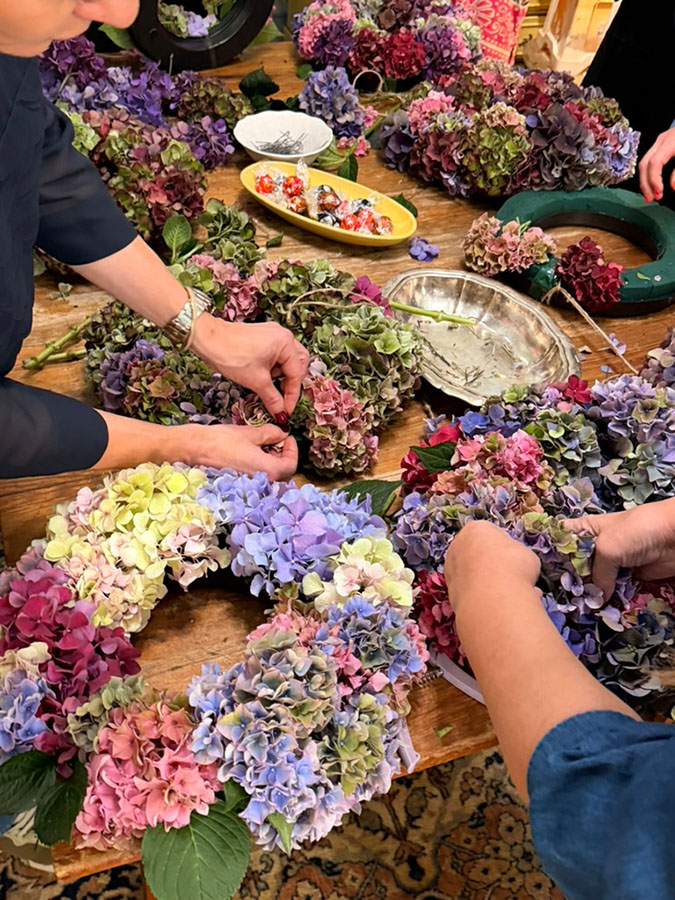 Ateljé Lounge, Wreath Workshop